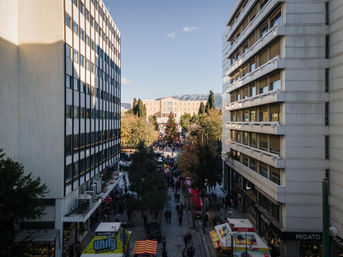 Syntagma Spotlight Residence Atenas Exterior foto